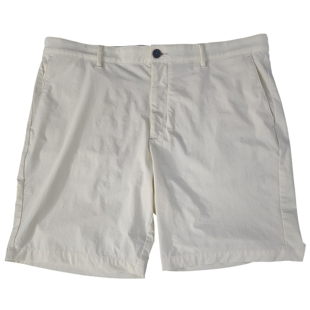 Tommy Bahama Boracay Shorts Mens 40 Cream Performance Stretch Golf